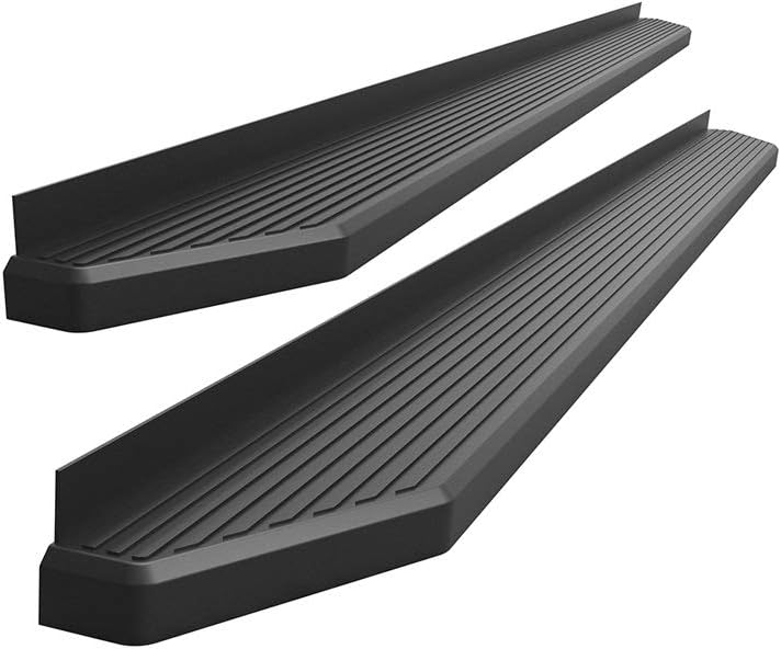 6-inch Black Aluminum Running Boards Side Steps Q4544