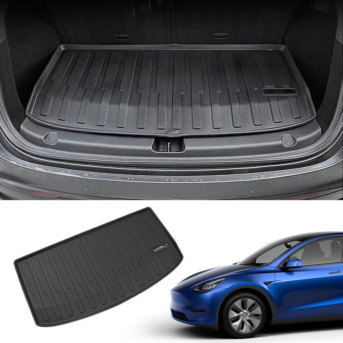 Tesla Model Y All Weather Floor Mats Cargo Liners Set of 9 X37814