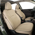 Custom Fit Full Set Car Seat Covers Leatherette Black J8864