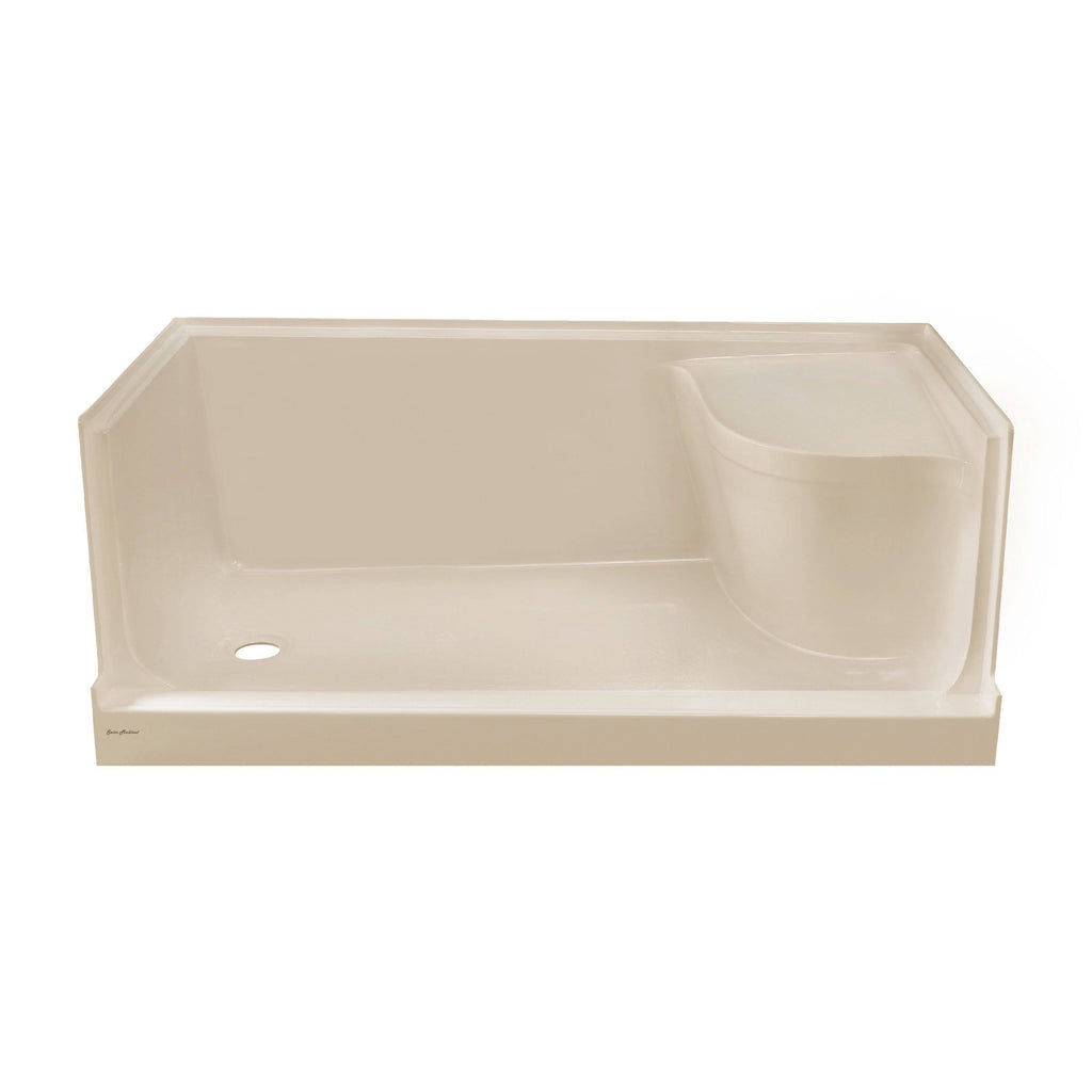 Biscuit Single Threshold Shower Base F9564