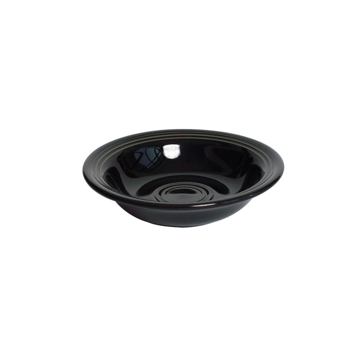 4 1/2 oz Fruit Dish Black Case of 24 E333