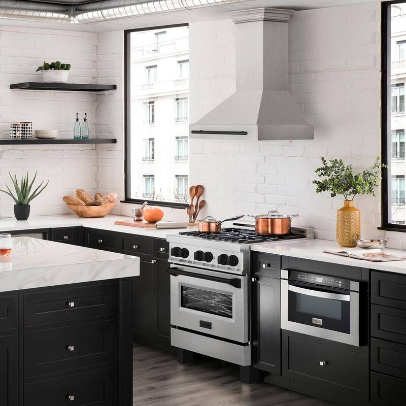 30 in. 400 CFM Wall Mount Range Hood V600
