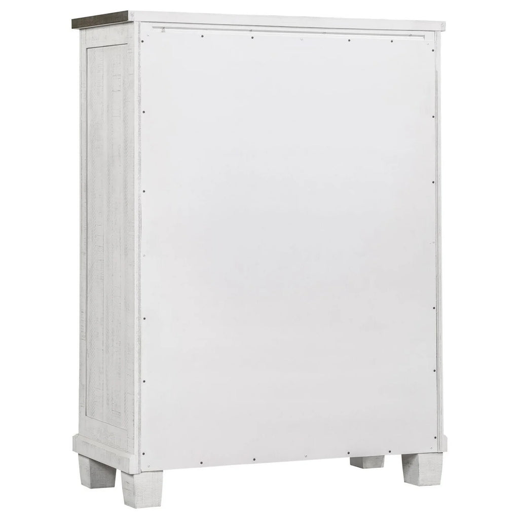 White Pine Wood 5 Drawer Dresser M932464
