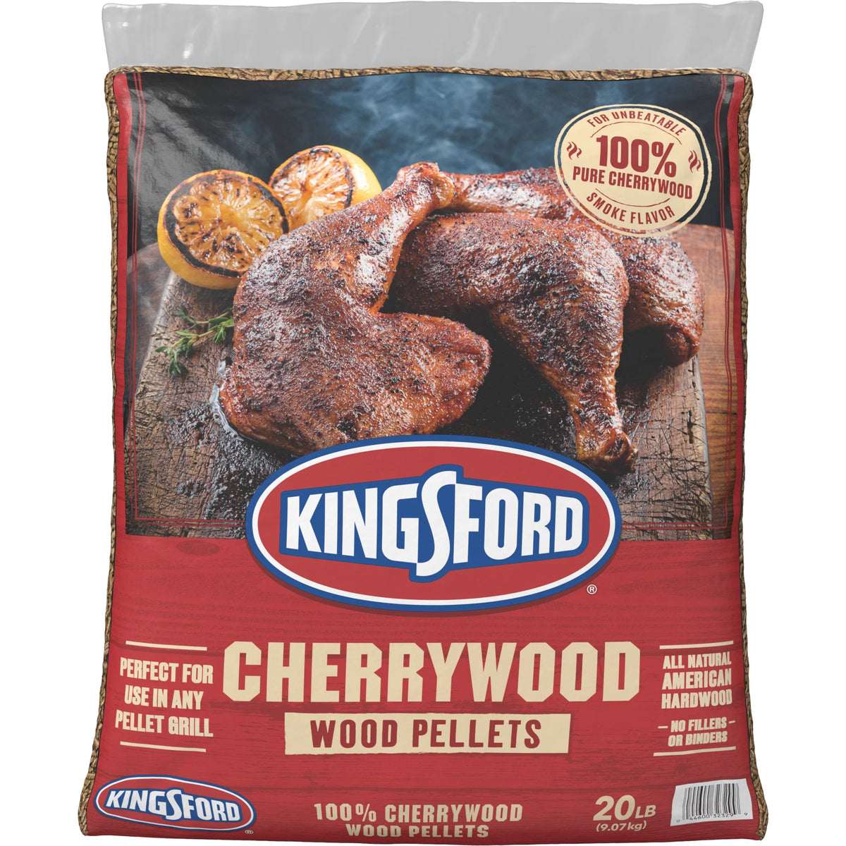 100% Hardwood Cherrywood Pellets 20 Pounds H978523