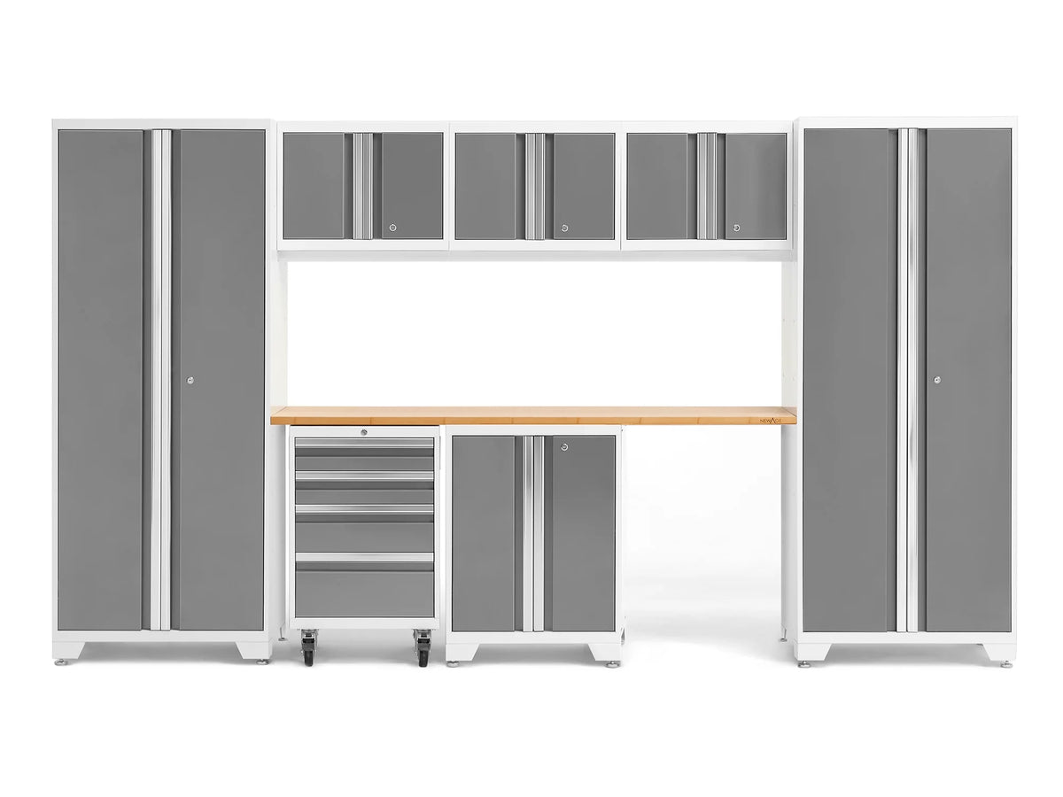 8 Piece 24-Gauge Steel Garage Storage Cabinet Set L6577