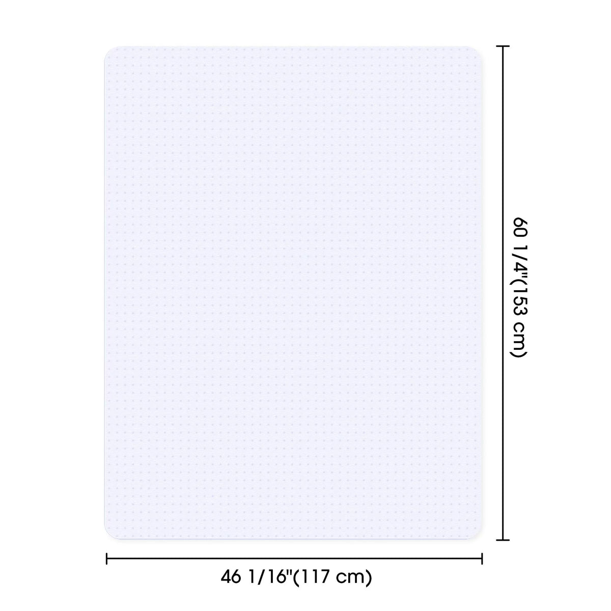 PVC Floor Mats 60"x46" 2 Pack Y17035