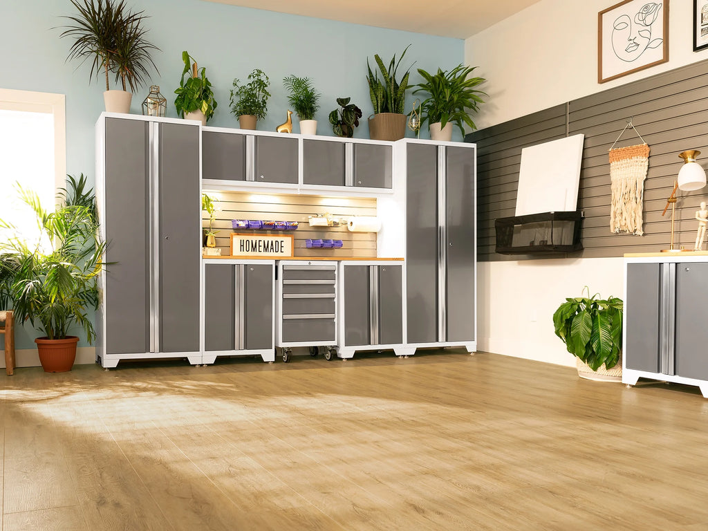 8 Piece 24-Gauge Steel Garage Storage Cabinet Set L6577