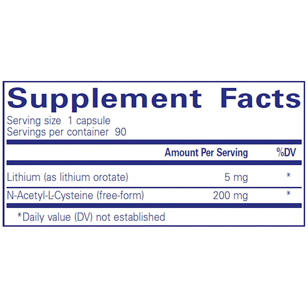 Lithium (Orotate) 5 mg I15999