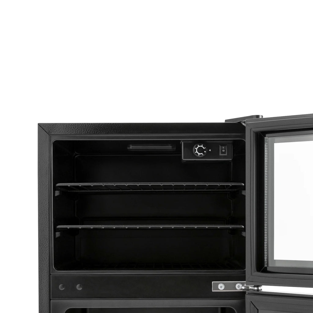 34 Inch Dual Zone Wine Cooler Beverage Refrigerator G440056