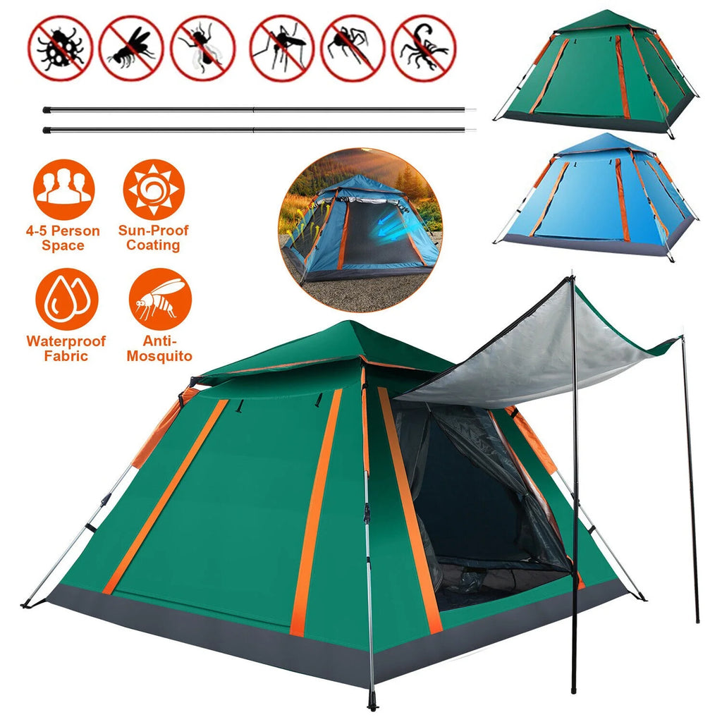 3-4 Person Pop Up Outdoor Camping Tent G18086