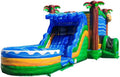 Commercial Grade Bounce House Water Slide with Blower P5106