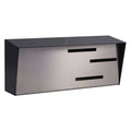 Black Wall Mounted Mailbox W956