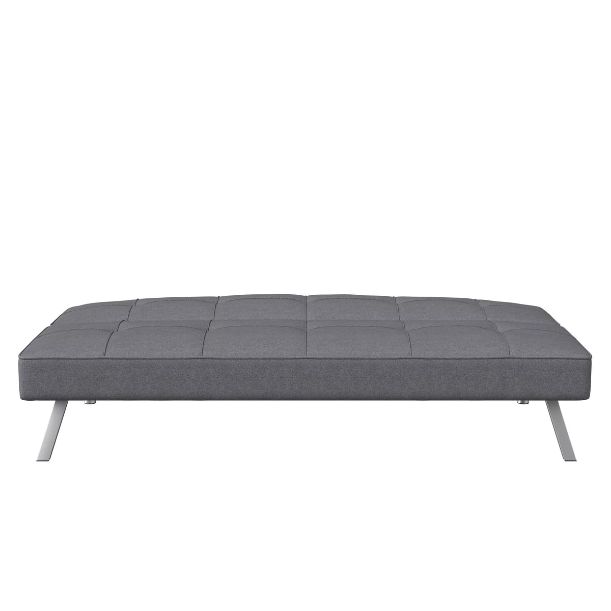 Charcoal Gray Fabric Futon E554601
