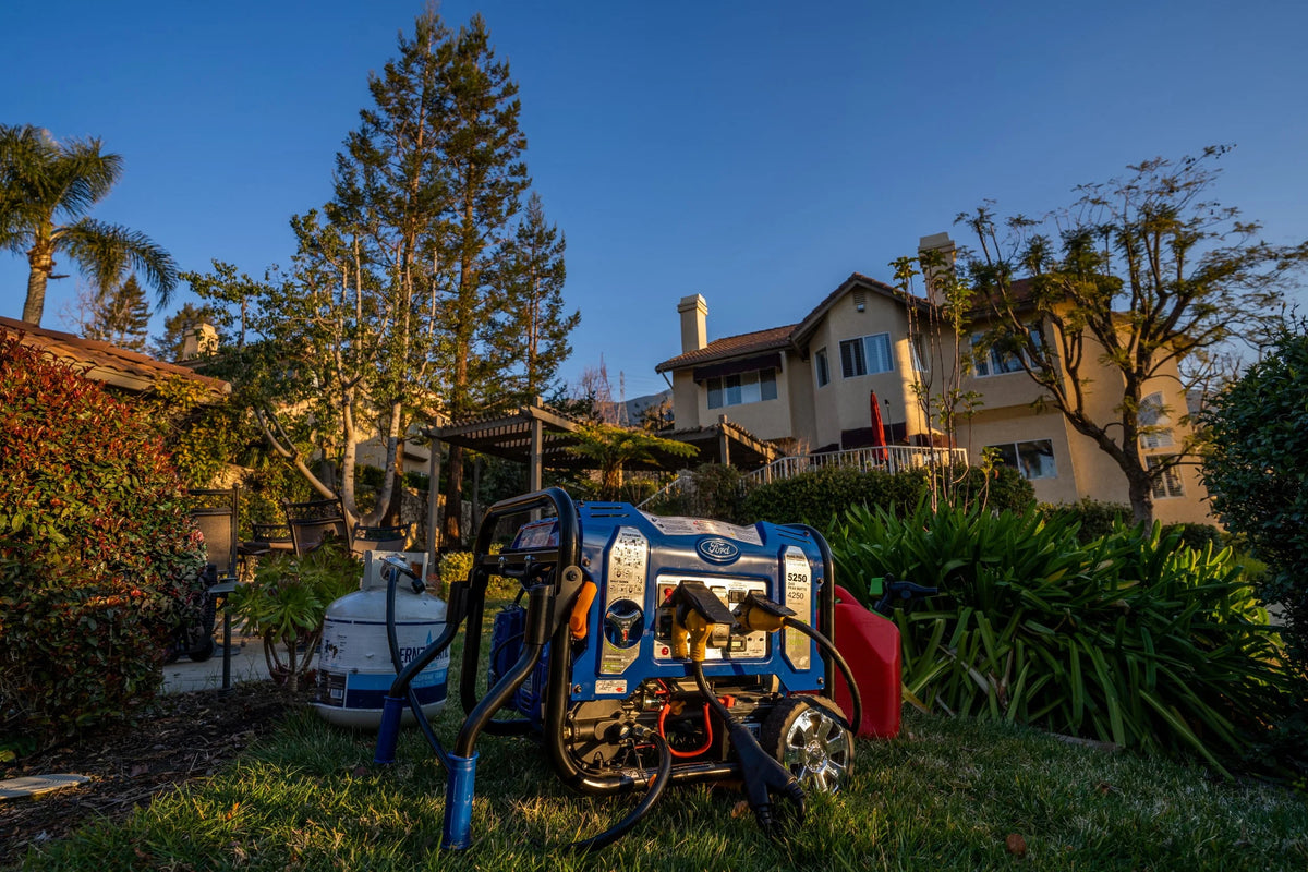 5,250-Watt Dual Fuel Portable Generator U5228