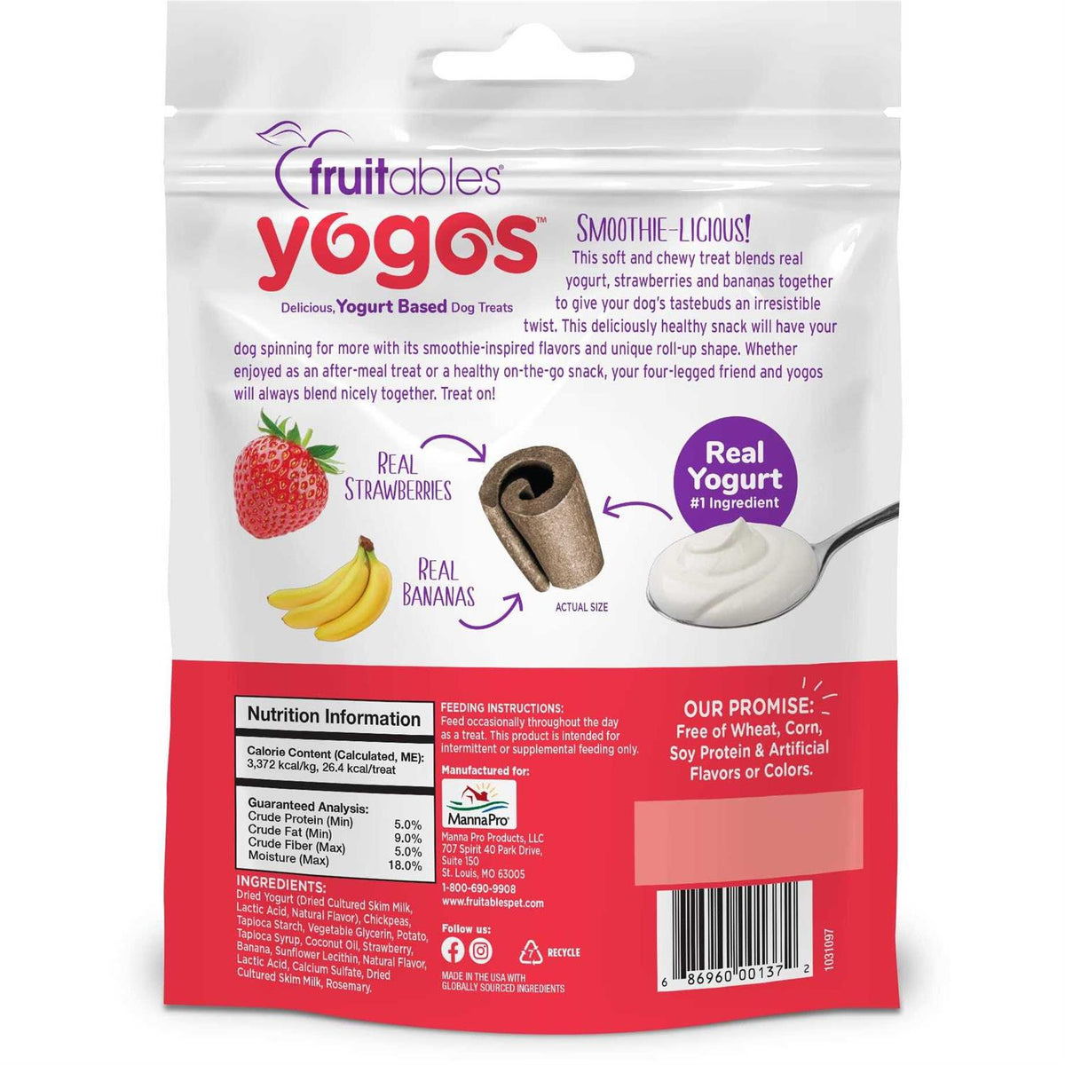 Yogurt Dog Treats V9303