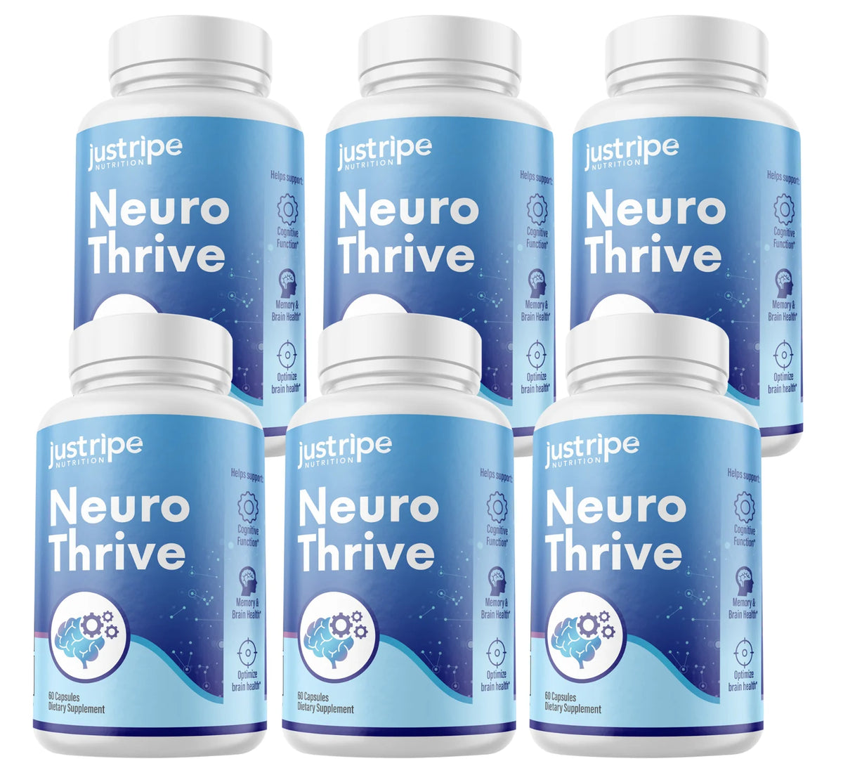 60 Caps Cognitive Function Memory & Brain Health U1162