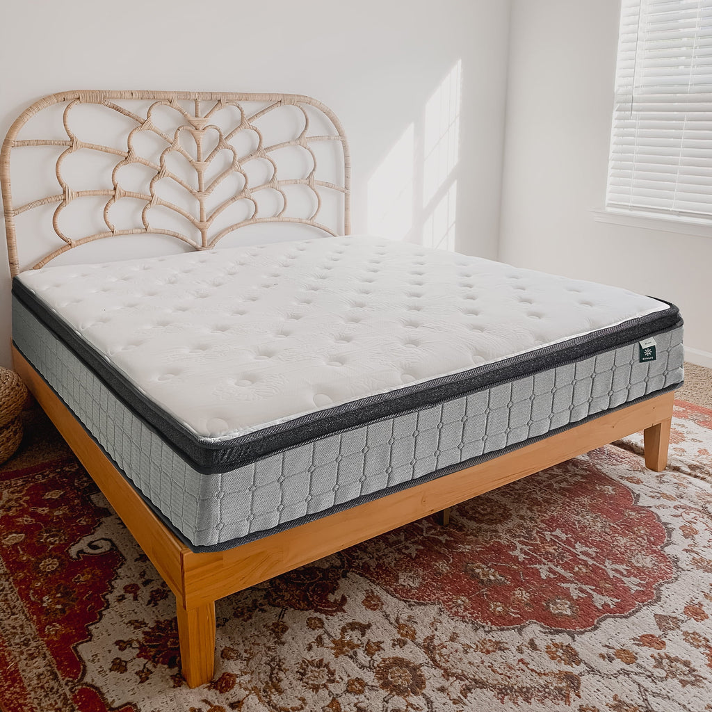 13" Hybrid Cooling Gel Memory Foam Pocket Spring Mattress E63072