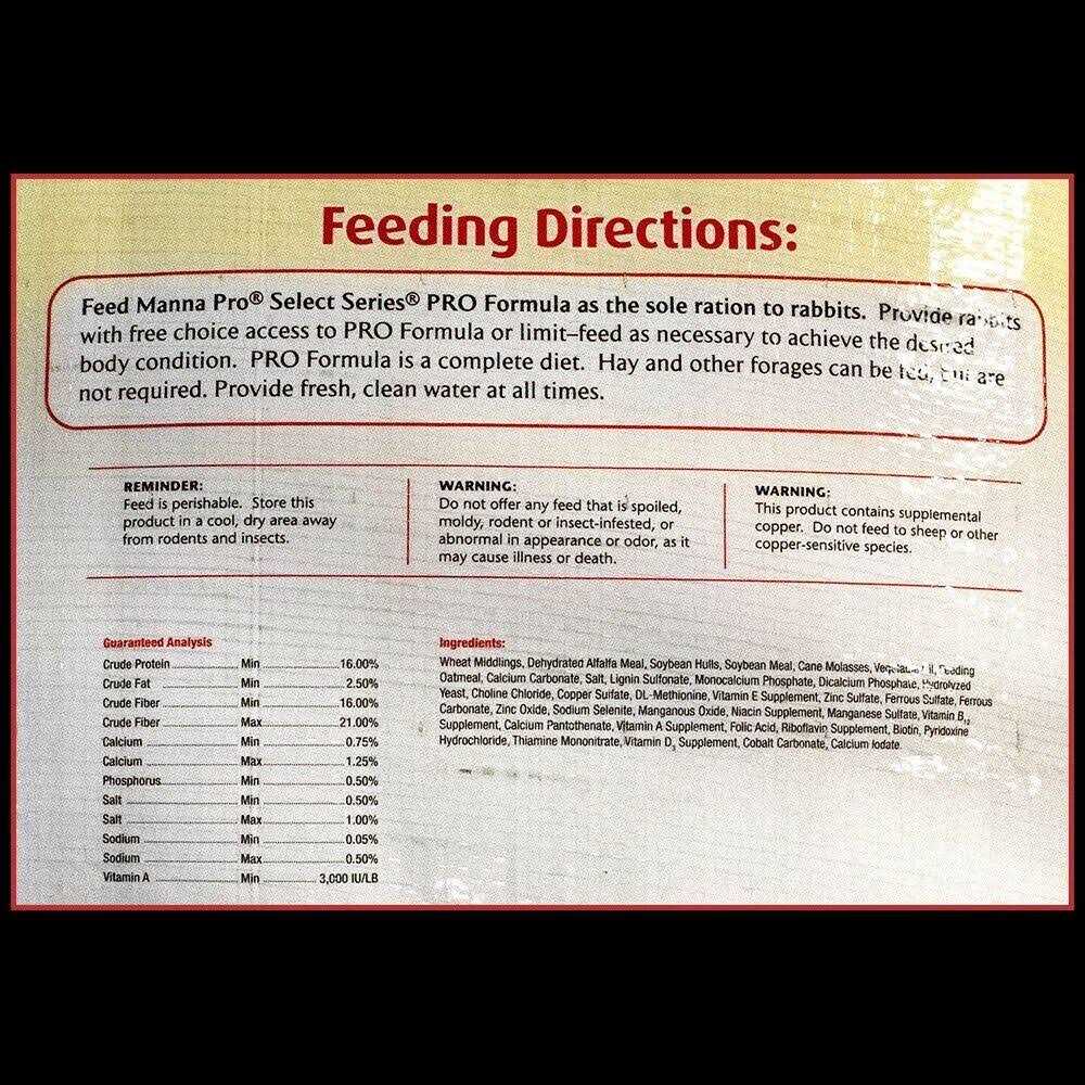 Rabbit Feed A1664