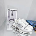 White Iridescent Textile Sneaker S64992