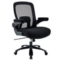 Black Mesh Office Chair with Adjustable Lumbar Support J904744