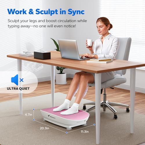 Vibration Plate Exercise Machine with LED Display S253