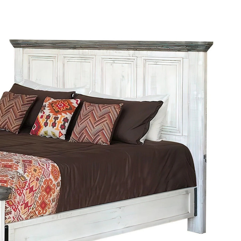 King Size Bed with Headboard and Footboard G877