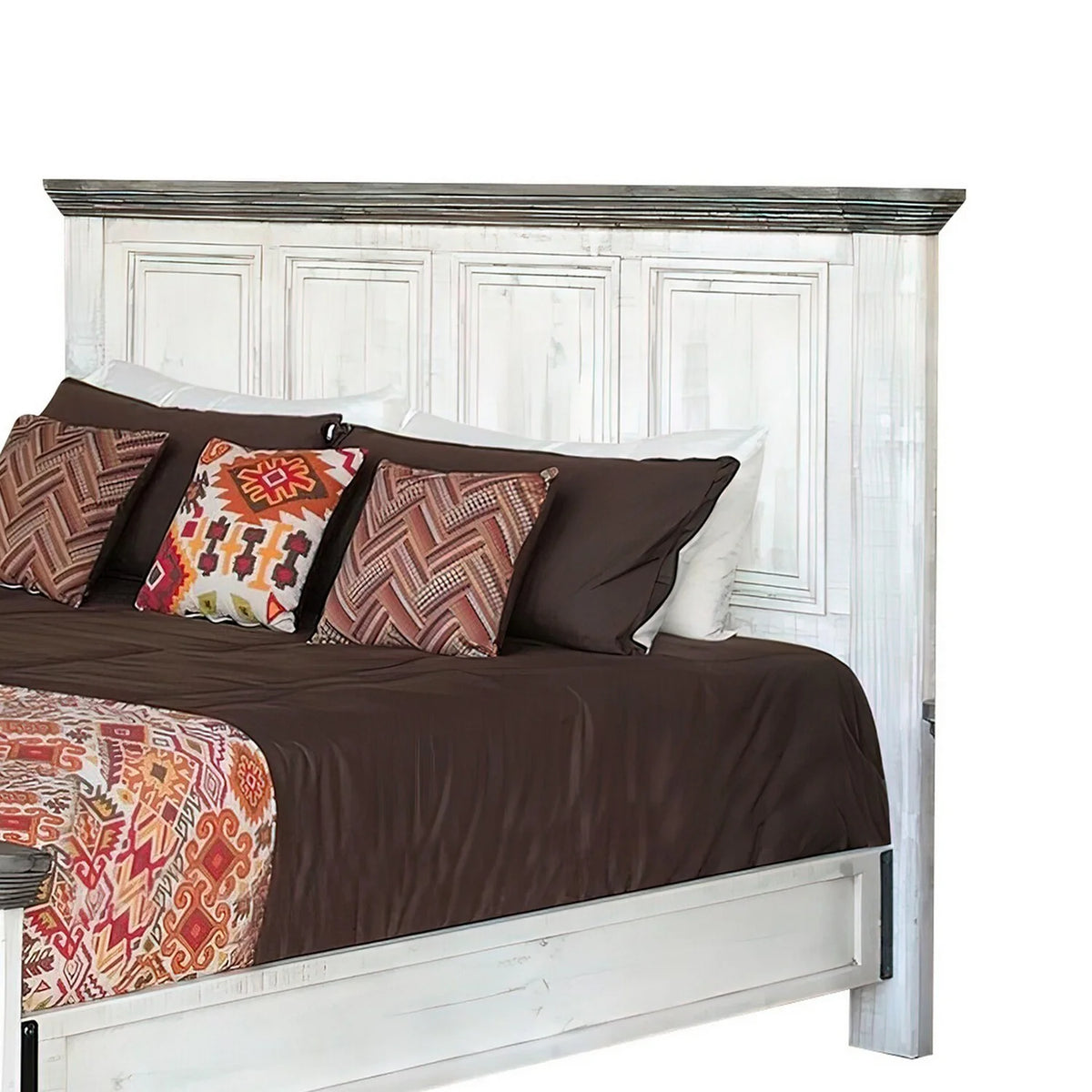 King Size Bed with Headboard and Footboard G877