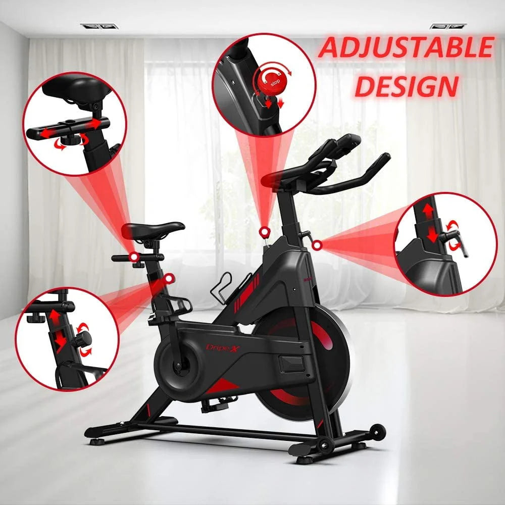 Indoor Cycling Magnetic Resistance Exercise Bike W28630