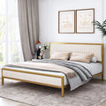 Full Size Velvet Upholstered Platform Bed Frame J652