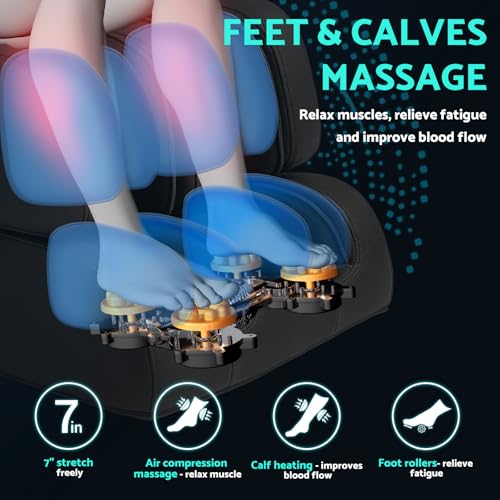 Zero Gravity Full Body Shiatsu Massage Chair T95278