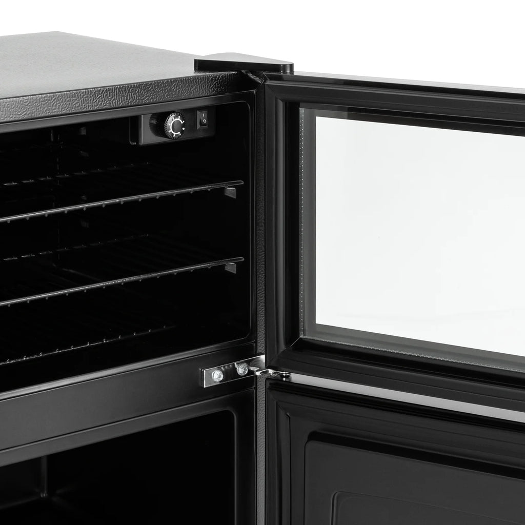 34 Inch Dual Zone Wine Cooler Beverage Refrigerator G440056