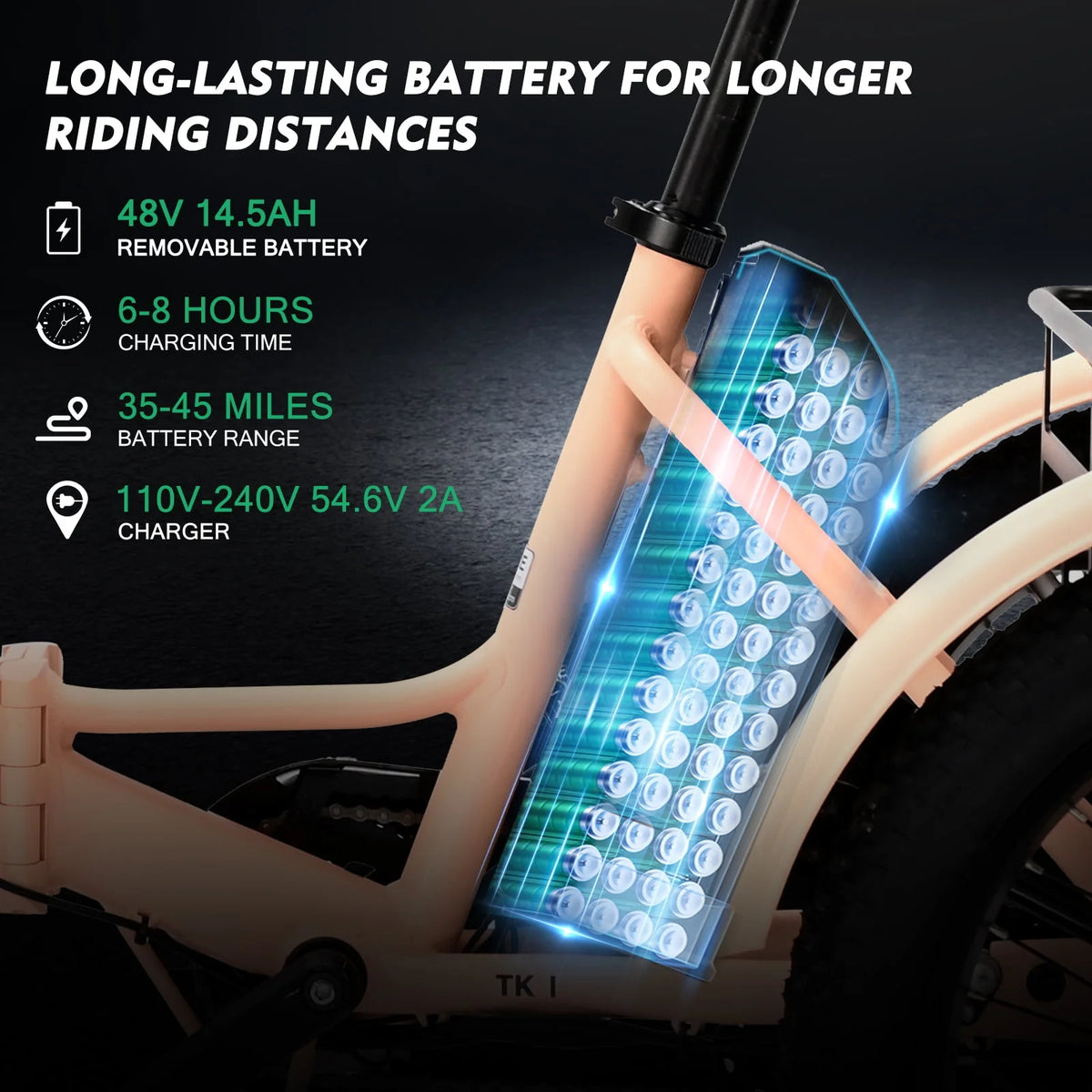 24/26 Electric Tricycle 350W 36V 7 Speeds with Basket F614601