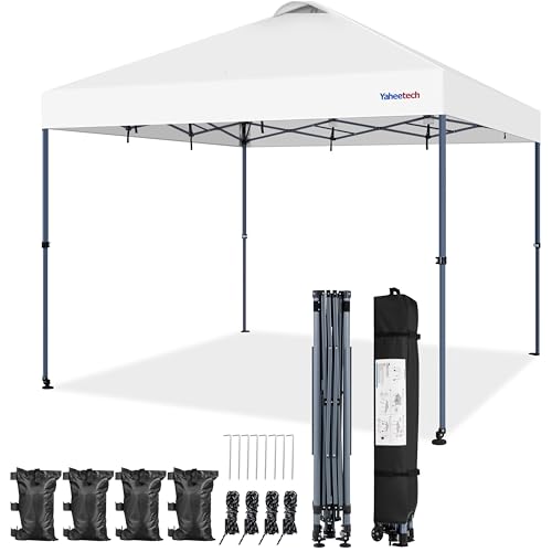 10x10 Pop-up Canopy Tent with Carry Bag, Black C7565
