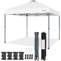 10x10 Pop-up Canopy Tent with Carry Bag, Black C7565