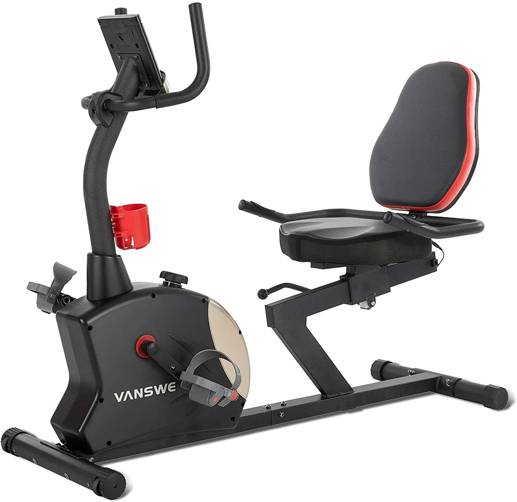 Recumbent Exercise Bike 400 lbs. Weight Capacity Magnetic Resistance Z866