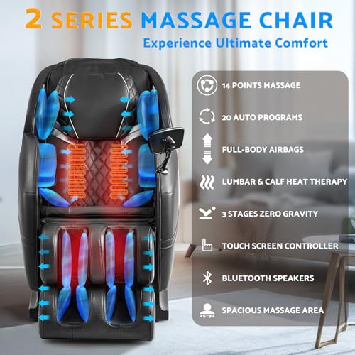 Zero Gravity Full Body Shiatsu Massage Chair T95278
