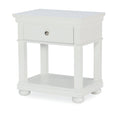 Natural White Open Nightstand T462