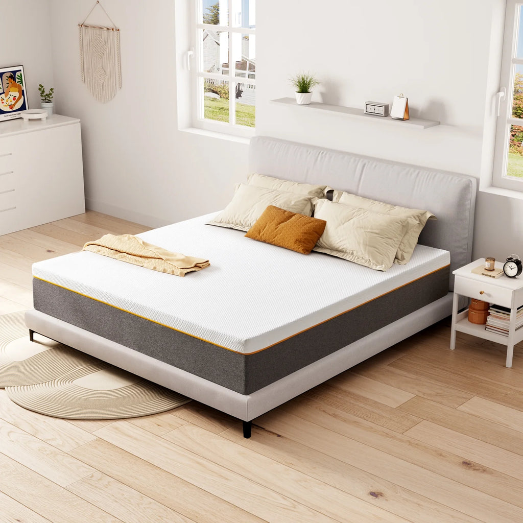 Queen 10 Medium Cool Gel Memory Foam Mattress O544426