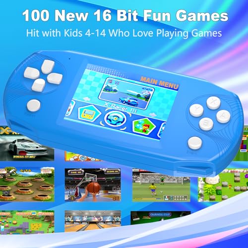Handheld Game Toys with 3.2'' IPS HD Screen and 100 Video Games S748219
