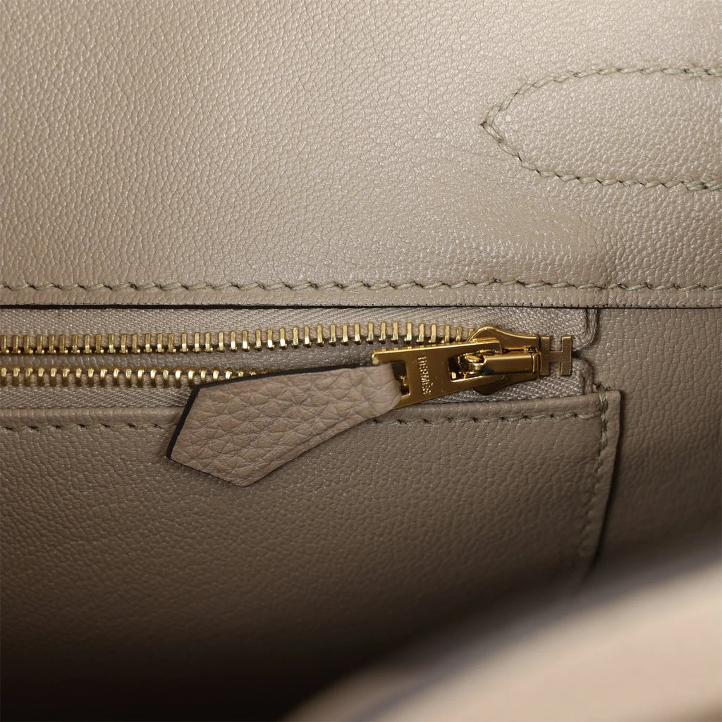 Birkin 30 Gris Tourterelle Togo Rose Gold Hardware Z20504