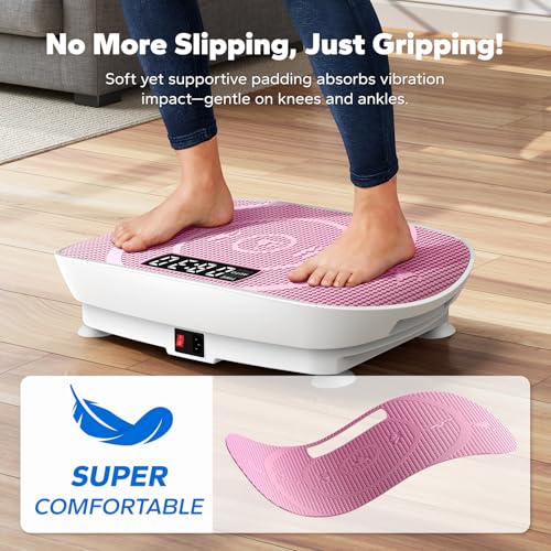Vibration Plate Exercise Machine with LED Display S253