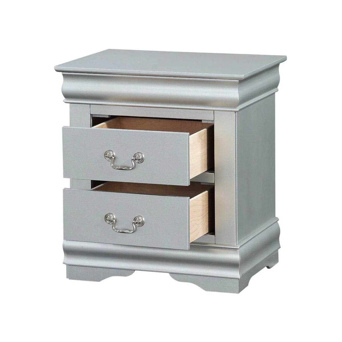 3pc Bedroom Set Twin Bed 2x Nightstands O3132