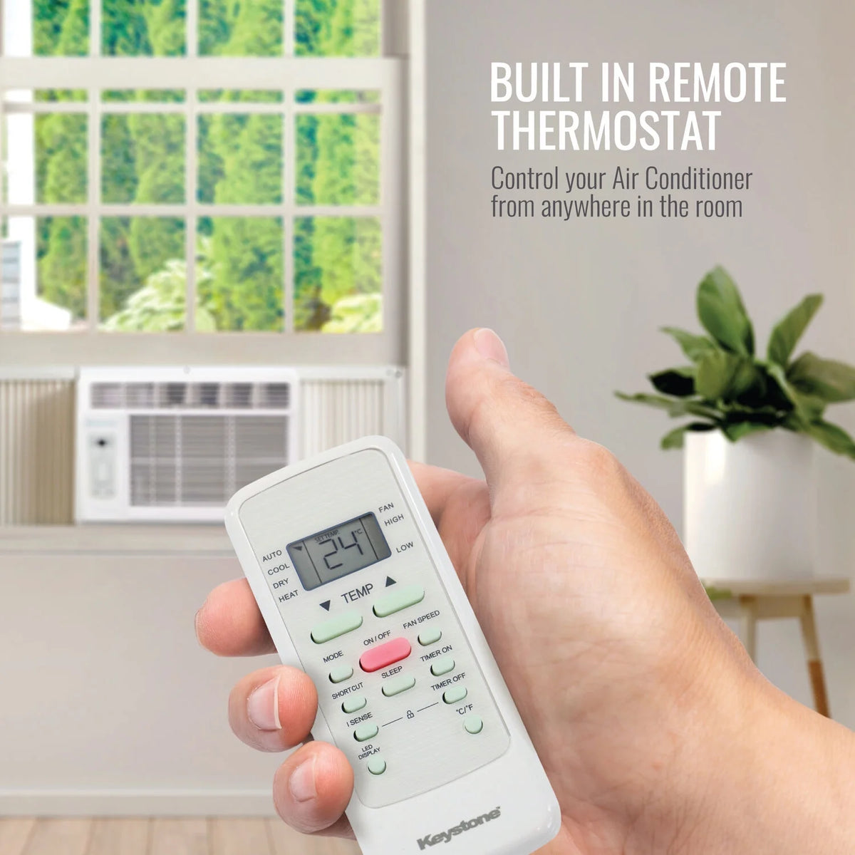 14,500 BTU Window Air Conditioner with Remote Control D4143