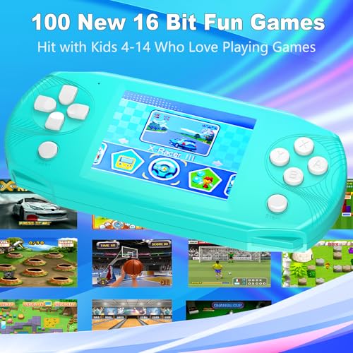 Handheld Game Toys with 3.2'' IPS HD Screen and 100 Video Games S748219