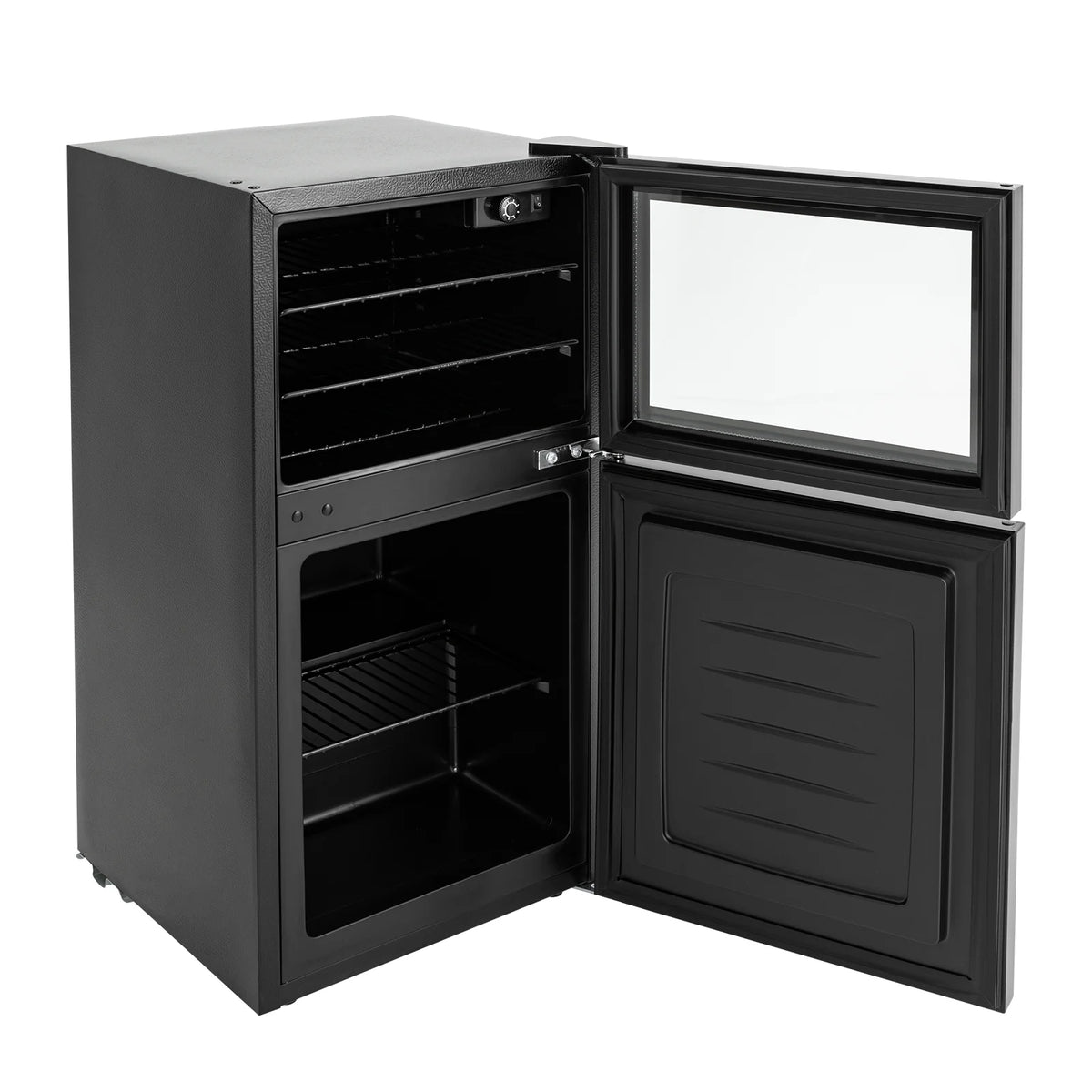 34 Inch Dual Zone Wine Cooler Beverage Refrigerator G440056