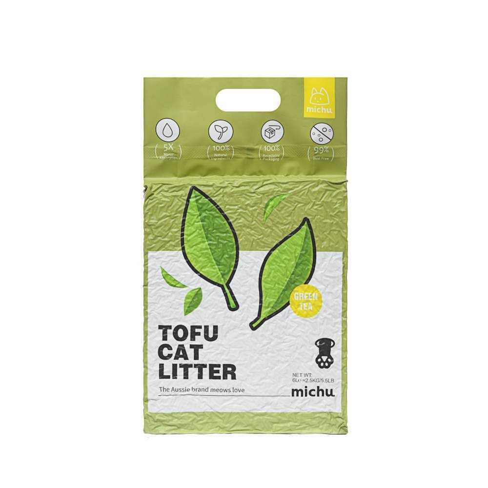 Natural Clumping Tofu Cat Litter 5.5lb I773