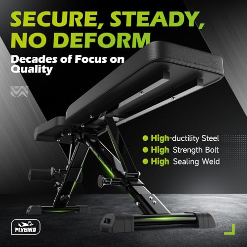 Adjustable Strength Training Weight Bench S791