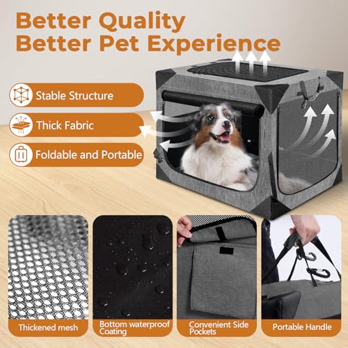 Collapsible Soft Travel Dog Crate G35607
