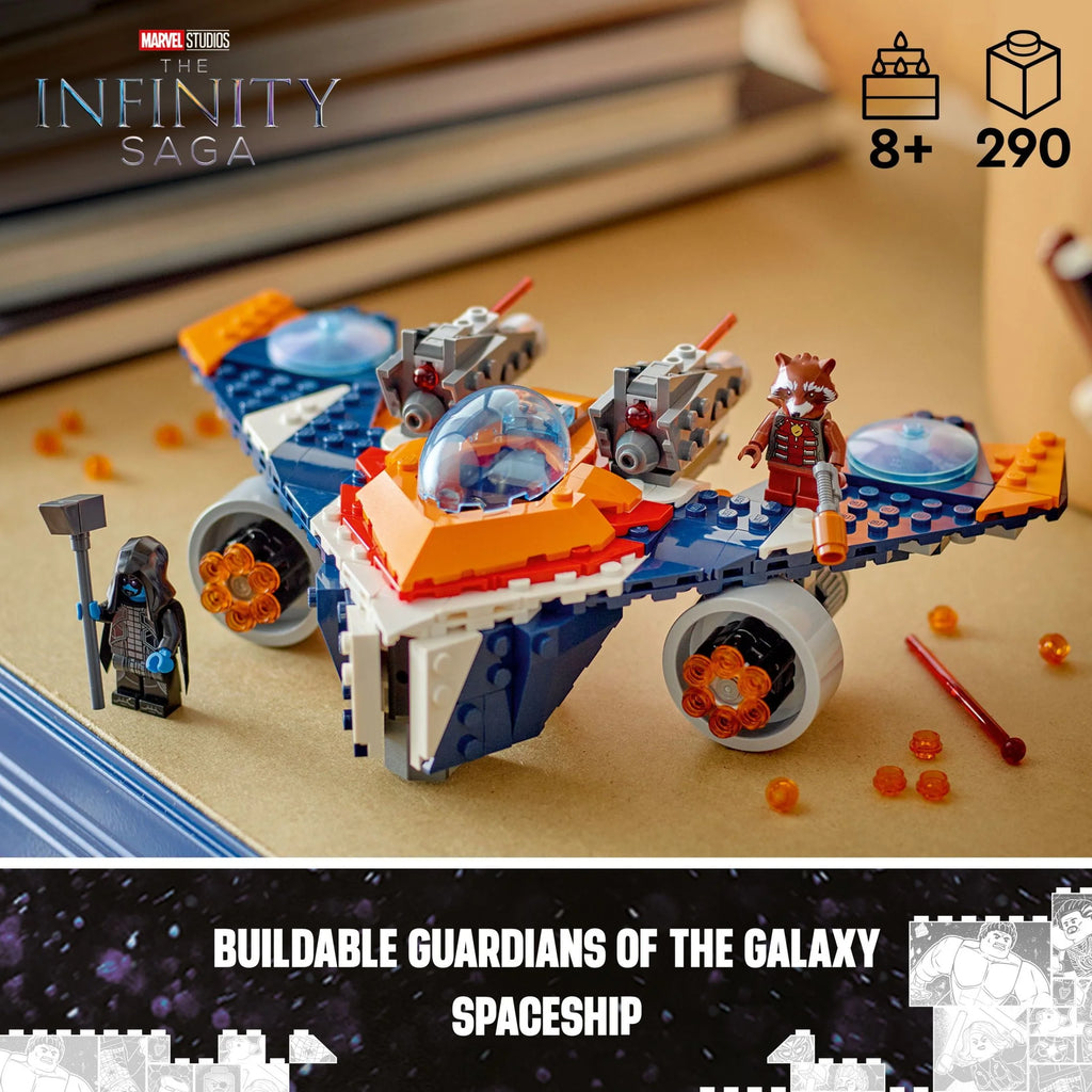 Buildable Super Hero Spaceship Toy E504315
