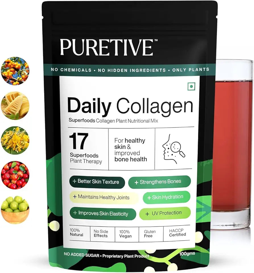 Daily Collagen Supplement Plant Based Nutritional Mix 100gms D62233
